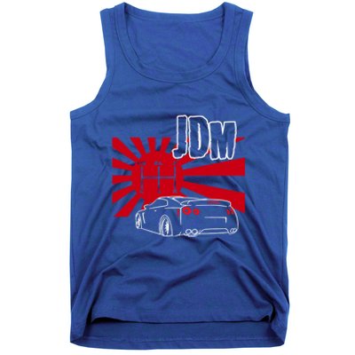 Jdm Car Japanese Street Racing Drifting Gift Tank Top