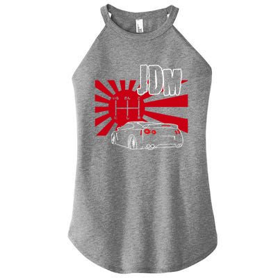 Jdm Car Japanese Street Racing Drifting Gift Women's Perfect Tri Rocker Tank