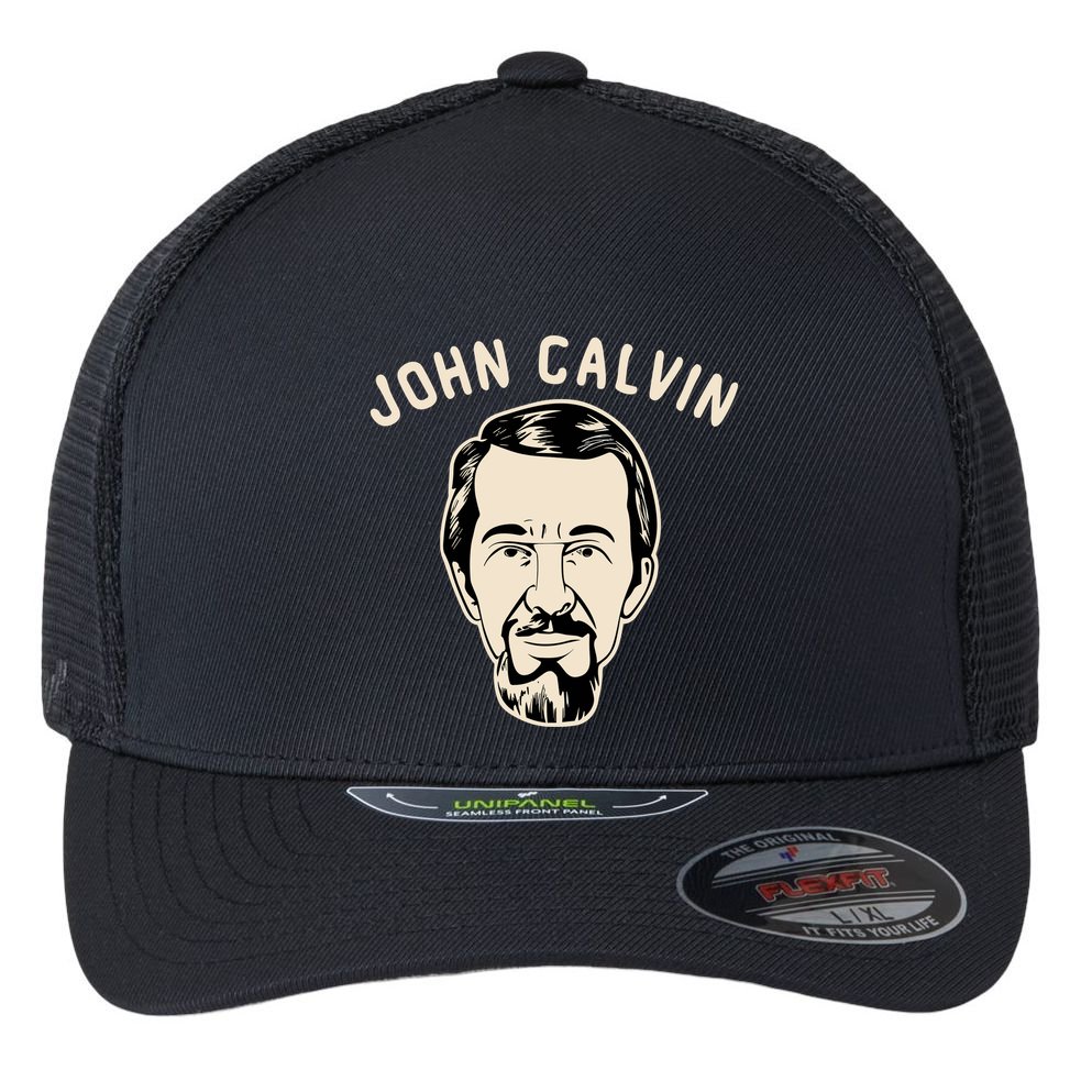 John Calvin Flexfit Unipanel Trucker Cap
