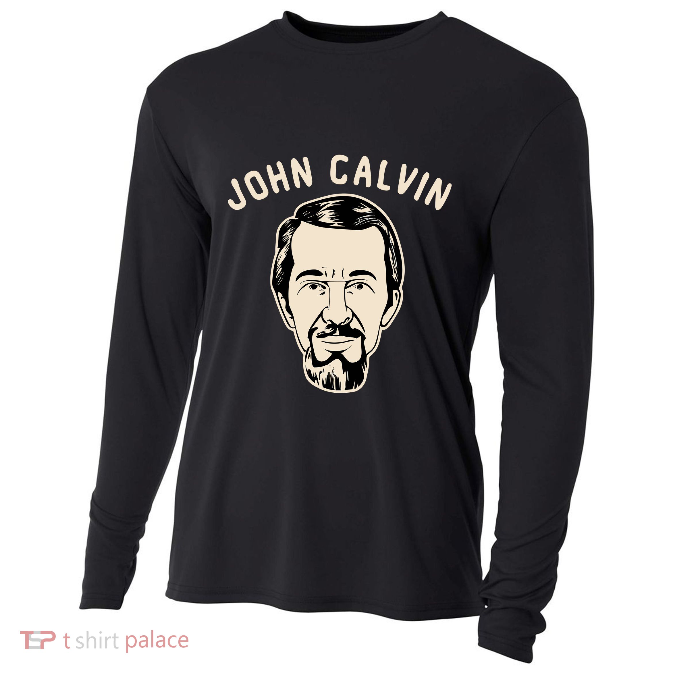 John Calvin Cooling Performance Long Sleeve Crew