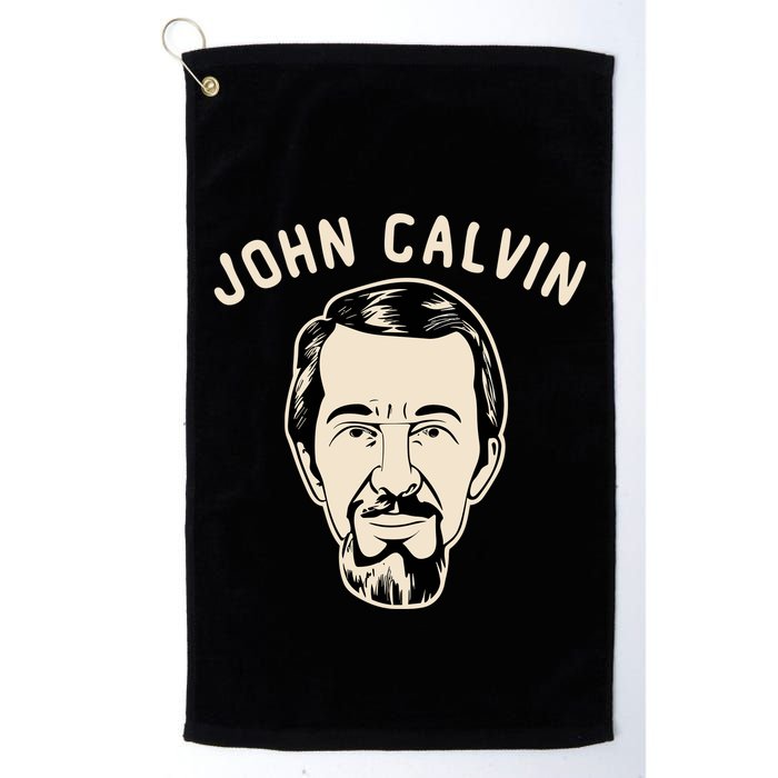 John Calvin Golf Towel
