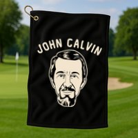 John Calvin Golf Towel