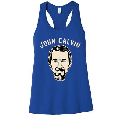 John Calvin Women's Racerback Tank