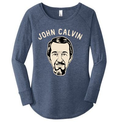 John Calvin Women's Perfect Tri Tunic Long Sleeve Shirt