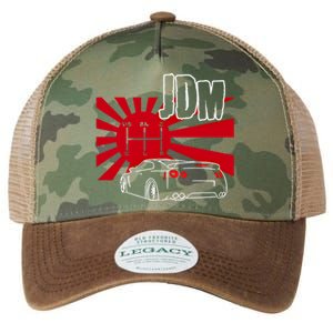 Jdm Car Japanese Street Racing Drifting Gift Legacy Tie Dye Trucker Hat