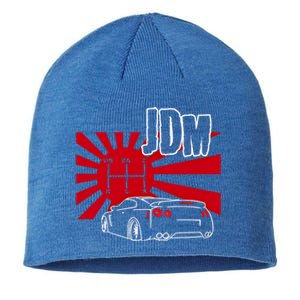 Jdm Car Japanese Street Racing Drifting Gift Sustainable Beanie