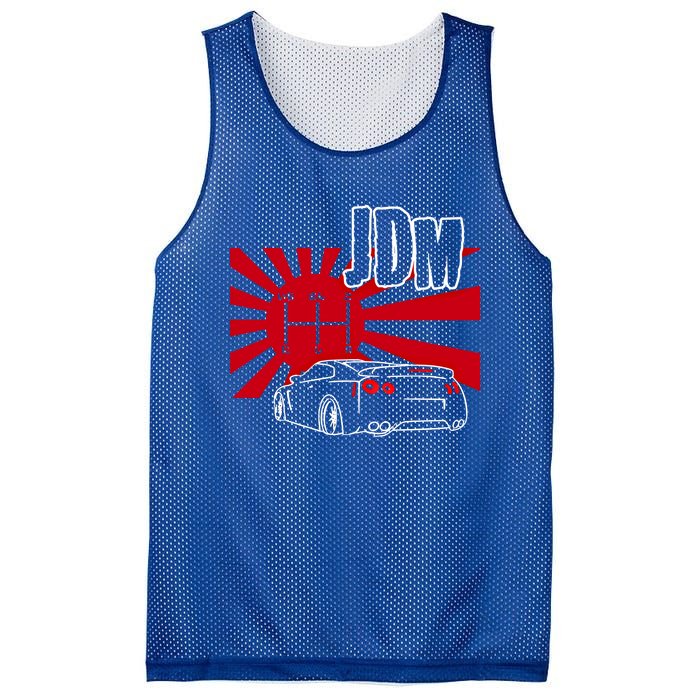 Jdm Car Japanese Street Racing Drifting Gift Mesh Reversible Basketball Jersey Tank