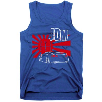 Jdm Car Japanese Street Racing Drifting Gift Tank Top