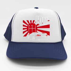 Jdm Car Japanese Street Racing Drifting Gift Trucker Hat