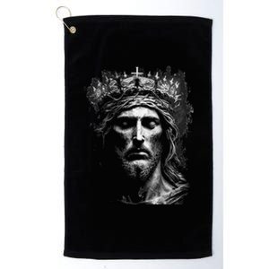 Jesus Christ King Of Kings Lord of Lords  Platinum Collection Golf Towel