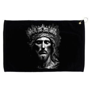 Jesus Christ King Of Kings Lord of Lords  Grommeted Golf Towel