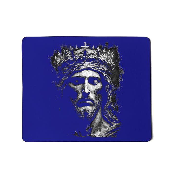 Jesus Christ King Of Kings Lord of Lords  Mousepad