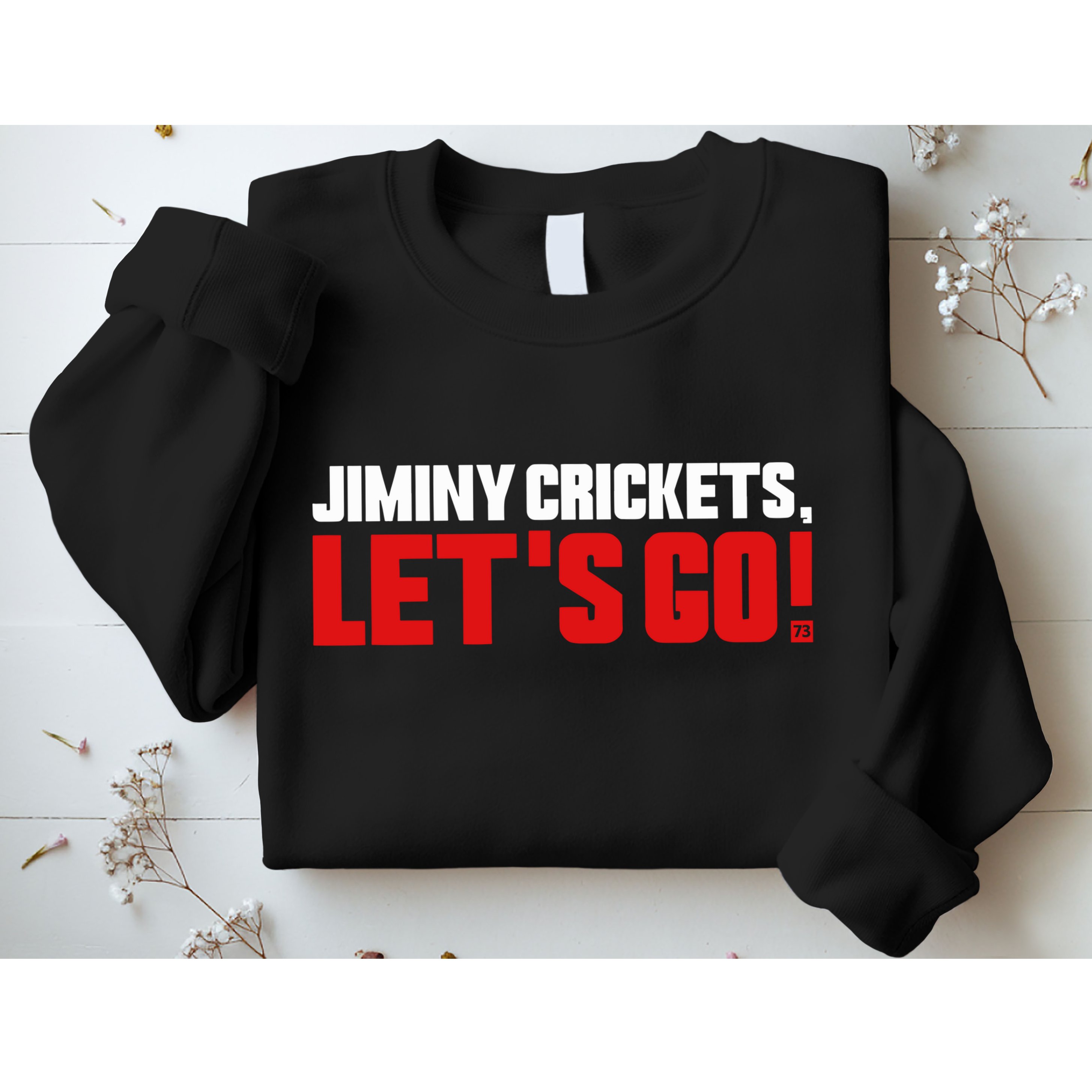 Jiminy Crickets LetS Go Sweatshirt