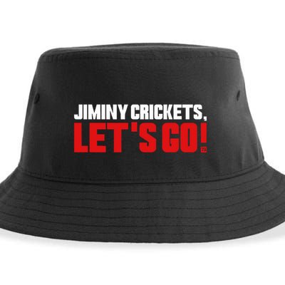 Jiminy Crickets LetS Go Sustainable Bucket Hat