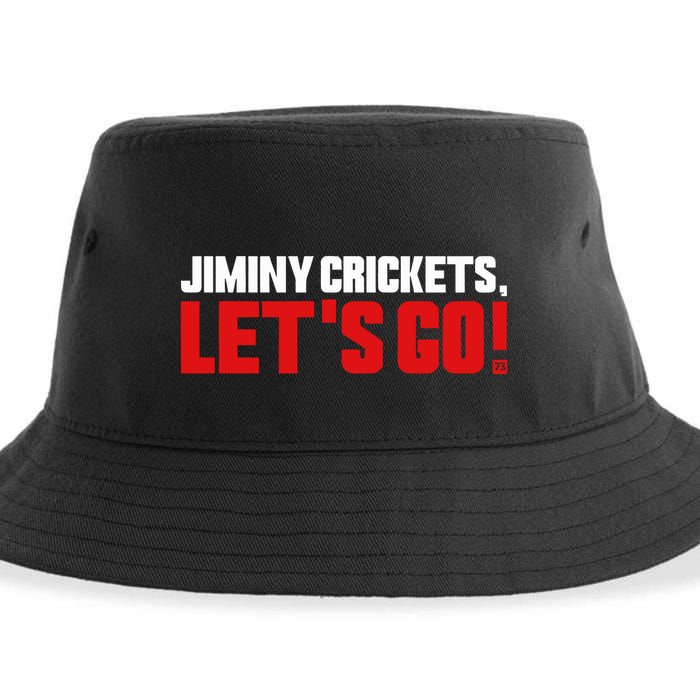 Jiminy Crickets LetS Go Sustainable Bucket Hat