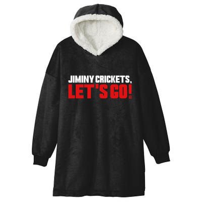 Jiminy Crickets LetS Go Hooded Wearable Blanket