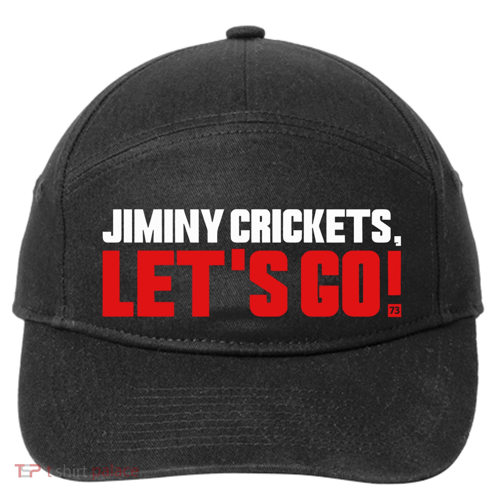 Jiminy Crickets LetS Go 7-Panel Snapback Hat