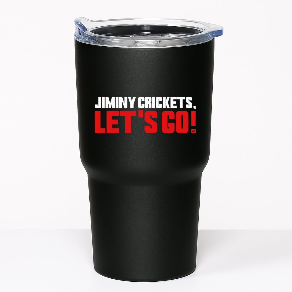 Jiminy Crickets LetS Go Tumbler