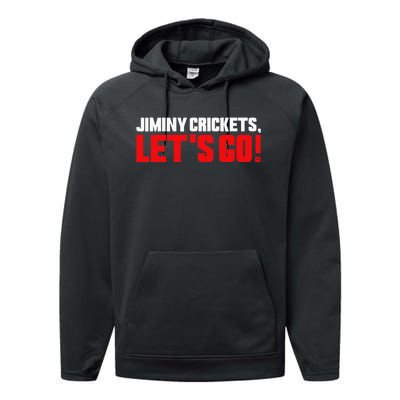 Jiminy Crickets Let’S Go Performance Fleece Hoodie