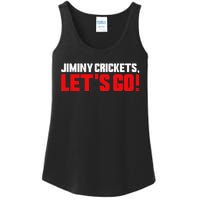 Jiminy Crickets Let’S Go Ladies Essential Tank