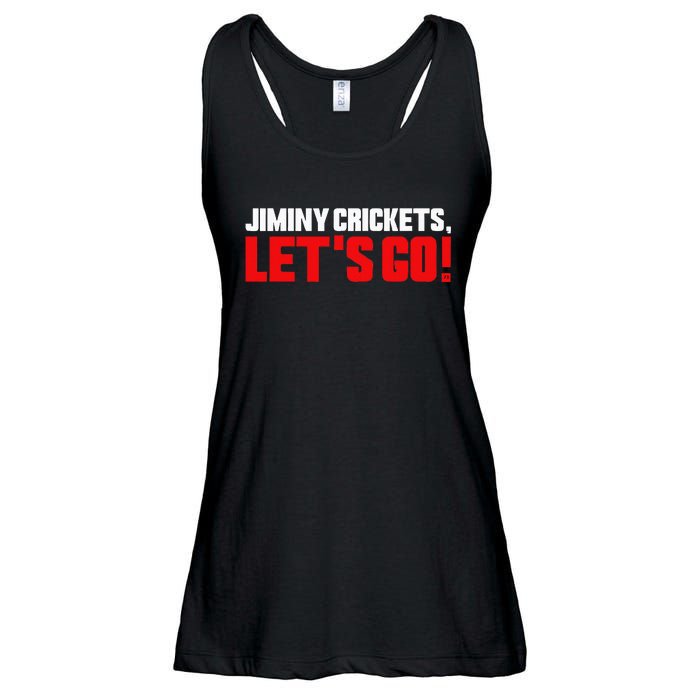 Jiminy Crickets Let’S Go Ladies Essential Flowy Tank