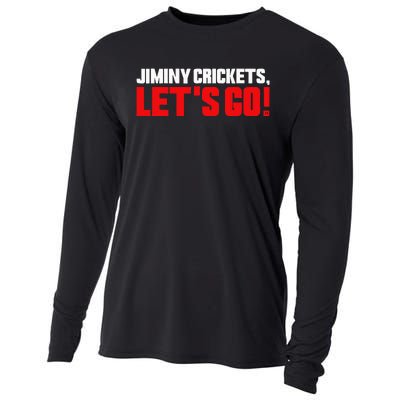 Jiminy Crickets Let’S Go Cooling Performance Long Sleeve Crew