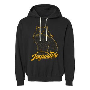 Joywave Cat Leave Me The Fluff Alone Garment-Dyed Fleece Hoodie