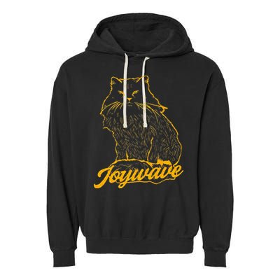 Joywave Cat Leave Me The Fluff Alone Garment-Dyed Fleece Hoodie