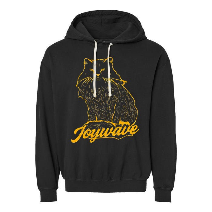 Joywave Cat Leave Me The Fluff Alone Garment-Dyed Fleece Hoodie