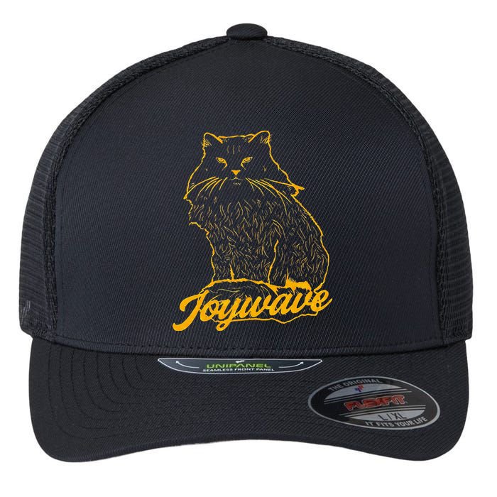 Joywave Cat Leave Me The Fluff Alone Flexfit Unipanel Trucker Cap