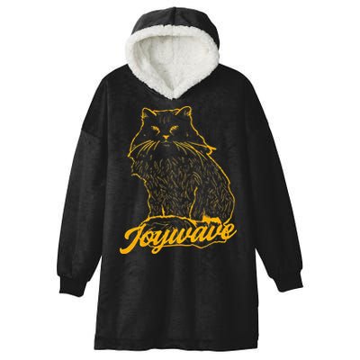 Joywave Cat Leave Me The Fluff Alone Hooded Wearable Blanket