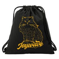 Joywave Cat Leave Me The Fluff Alone Drawstring Bag