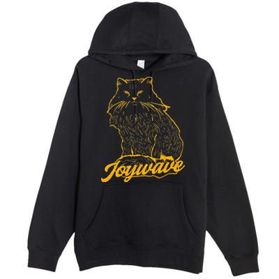 Joywave Cat Leave Me The Fluff Alone Premium Pullover Hoodie