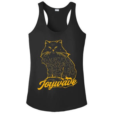 Joywave Cat Leave Me The Fluff Alone Ladies PosiCharge Competitor Racerback Tank