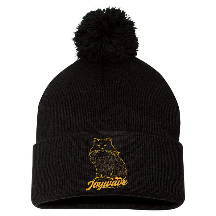Joywave Cat Leave Me The Fluff Alone Pom Pom 12in Knit Beanie