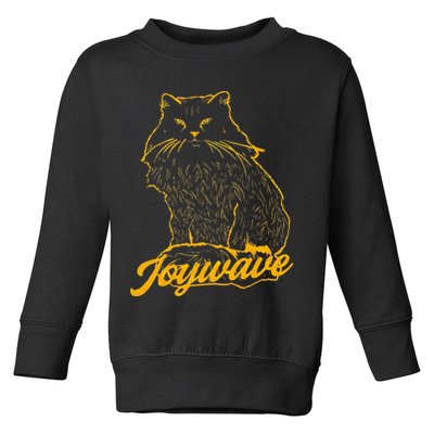 Joywave Cat Leave Me The Fluff Alone Toddler Sweatshirt