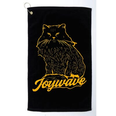 Joywave Cat Leave Me The Fluff Alone Golf Towel