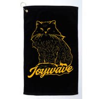 Joywave Cat Leave Me The Fluff Alone Golf Towel