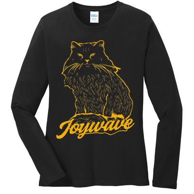 Joywave Cat Leave Me The Fluff Alone Ladies Long Sleeve Shirt