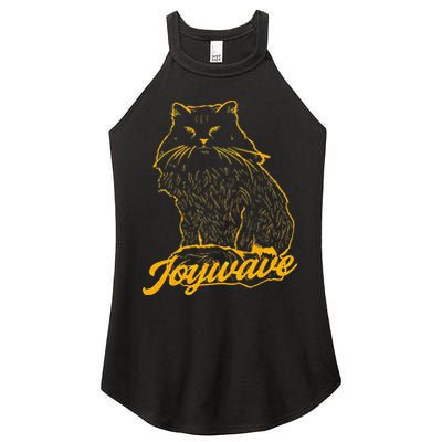 Joywave Cat Leave Me The Fluff Alone Women's Perfect Tri Rocker Tank