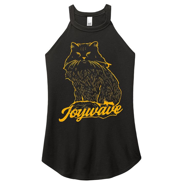 Joywave Cat Leave Me The Fluff Alone Women's Perfect Tri Rocker Tank