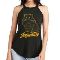 Joywave Cat Leave Me The Fluff Alone Women's Perfect Tri Rocker Tank