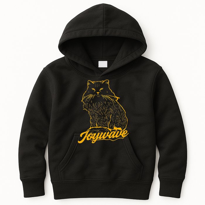 Joywave Cat Leave Me The Fluff Alone Kids Hoodie