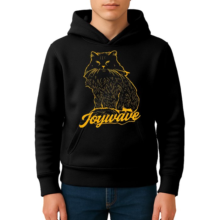 Joywave Cat Leave Me The Fluff Alone Kids Hoodie