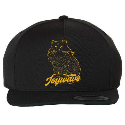 Joywave Cat Leave Me The Fluff Alone Wool Snapback Cap