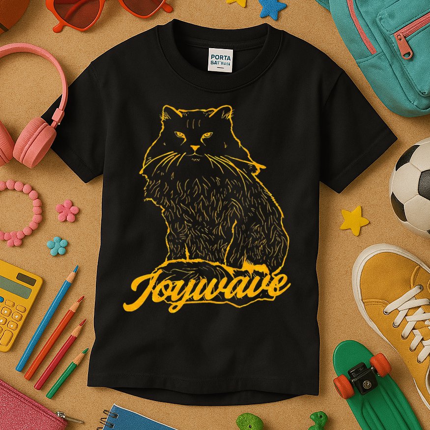Joywave Cat Leave Me The Fluff Alone Kids T-Shirt
