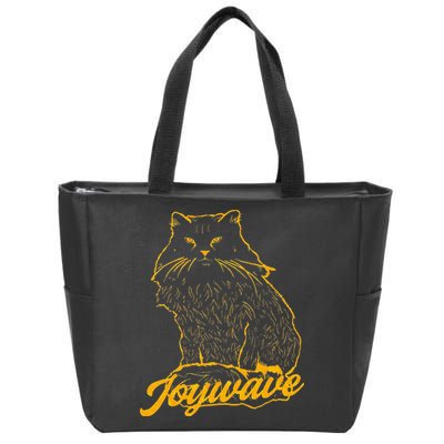 Joywave Cat Leave Me The Fluff Alone Zip Tote Bag