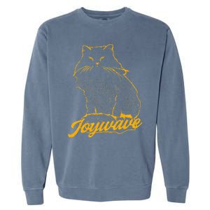 Joywave Cat Leave Me The Fluff Alone Garment-Dyed Sweatshirt