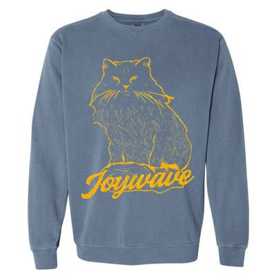 Joywave Cat Leave Me The Fluff Alone Garment-Dyed Sweatshirt