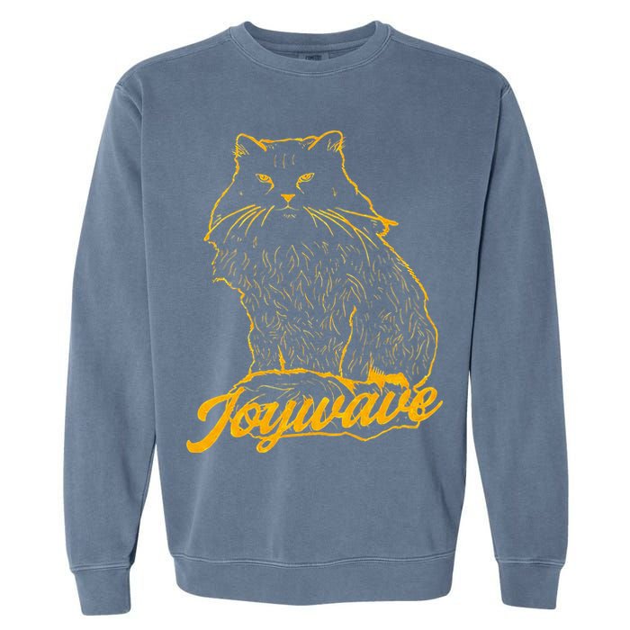 Joywave Cat Leave Me The Fluff Alone Garment-Dyed Sweatshirt